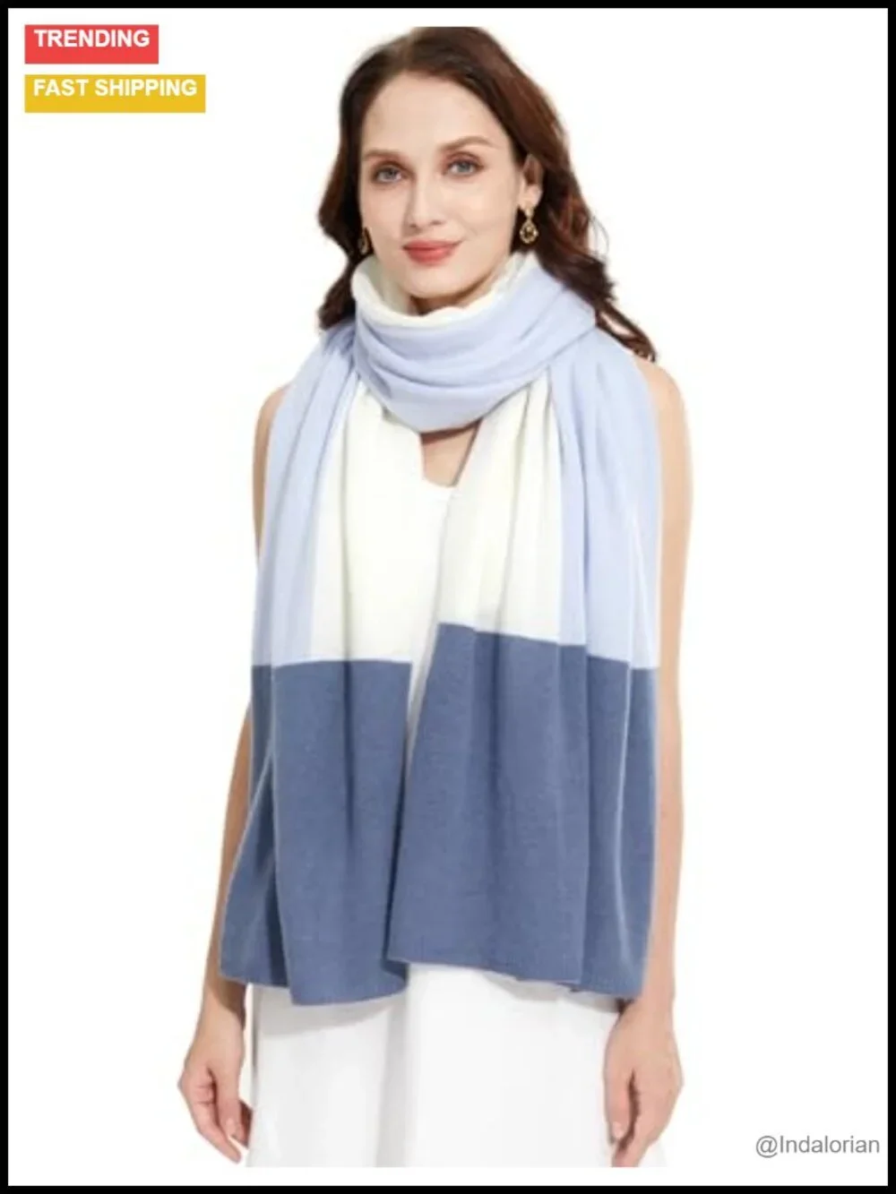 Luxury Cashmere Blend Wrap Pashmina Shawl Women All-Season